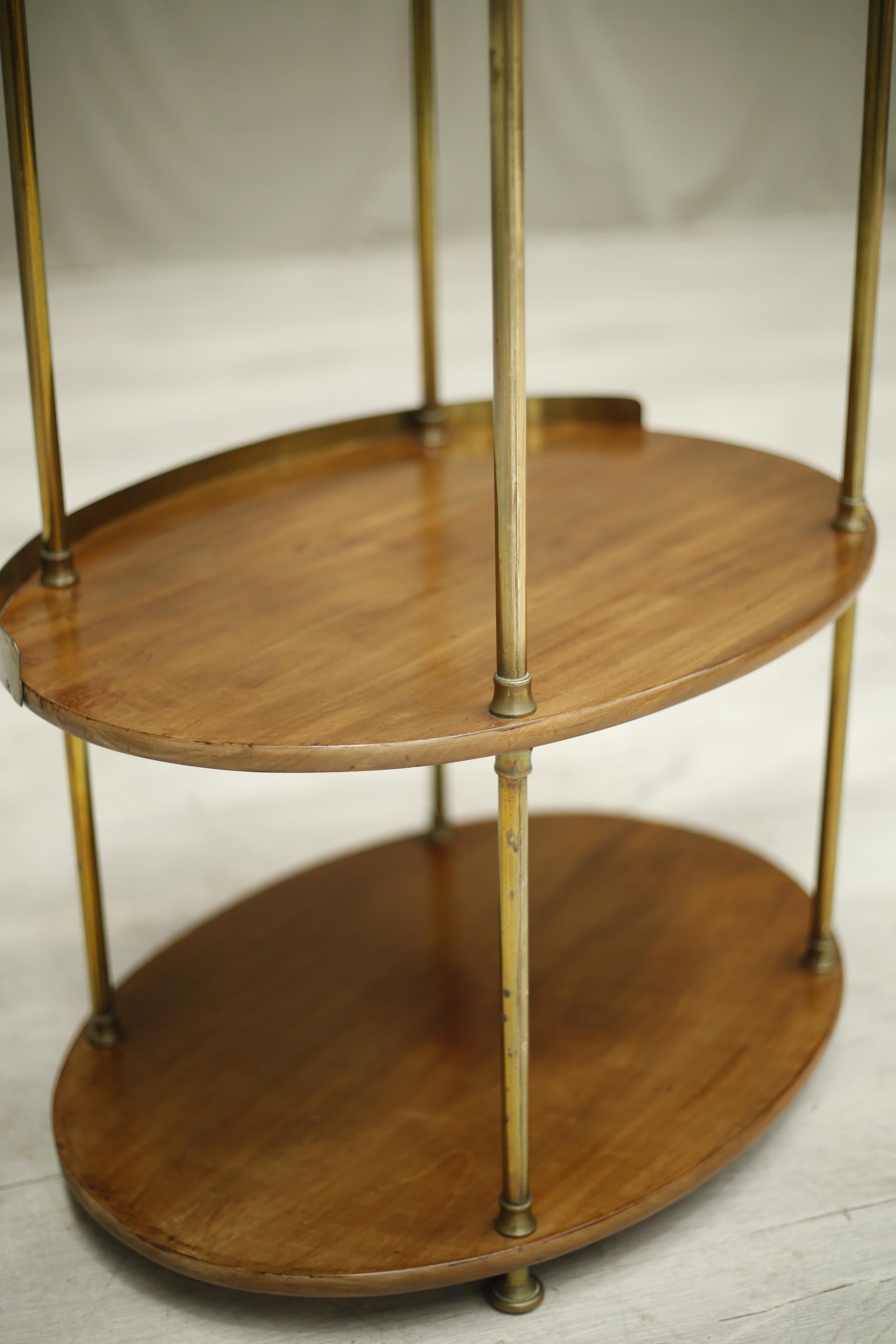 Georgian Mahogany and Brass Wash Stand In Excellent Condition In Malton, GB