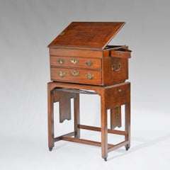 Georgian mahogany artist's or architect's desk