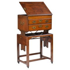 Georgian mahogany artist's or architect's desk