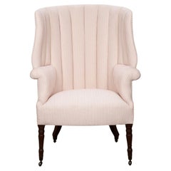 Georgian Mahogany Barrel-Back Armchair