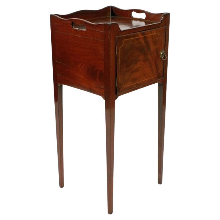 Mahogany Bedside Late 18th Century For Sale at 1stDibs