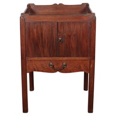 Antique Georgian Mahogany Bedside Table