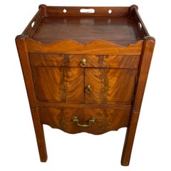 Georgian Mahogany Bedside Table