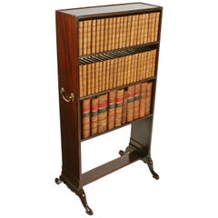 Antique Georgian Mahogany Book Stand