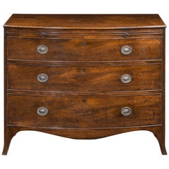 Georgian Mahogany Bowfronted Chest of Drawers Georgian Mahogany Bowfronted Chest of Drawers