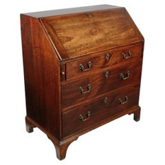 Georgian Mahogany Bureau, 18th Century