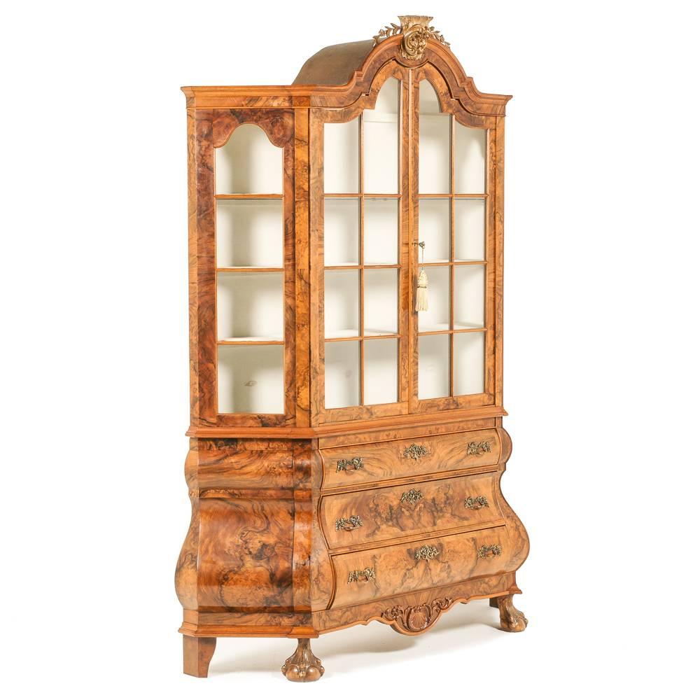 George III Georgian Bureau Bookcase