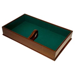 Georgian mahogany butler's cutlery tray