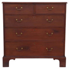 Georgian Mahogany circa 1800 Chest of Drawers