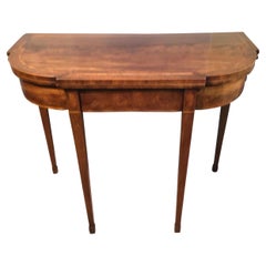 Georgian Mahogany Card Table