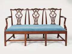 Georgian Mahogany Chairback Settee