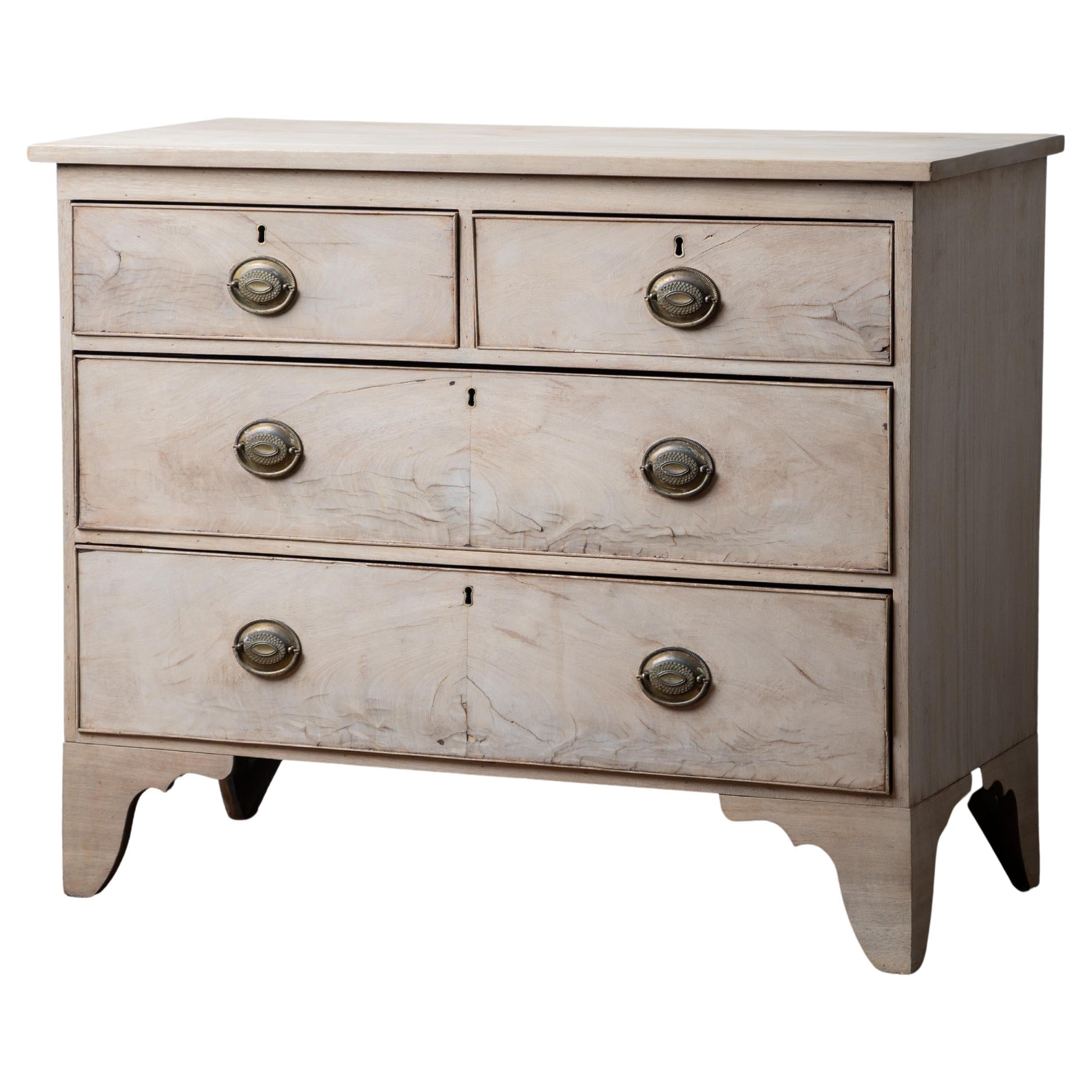 Commode géorgienne en acajou, 18e siècle en vente