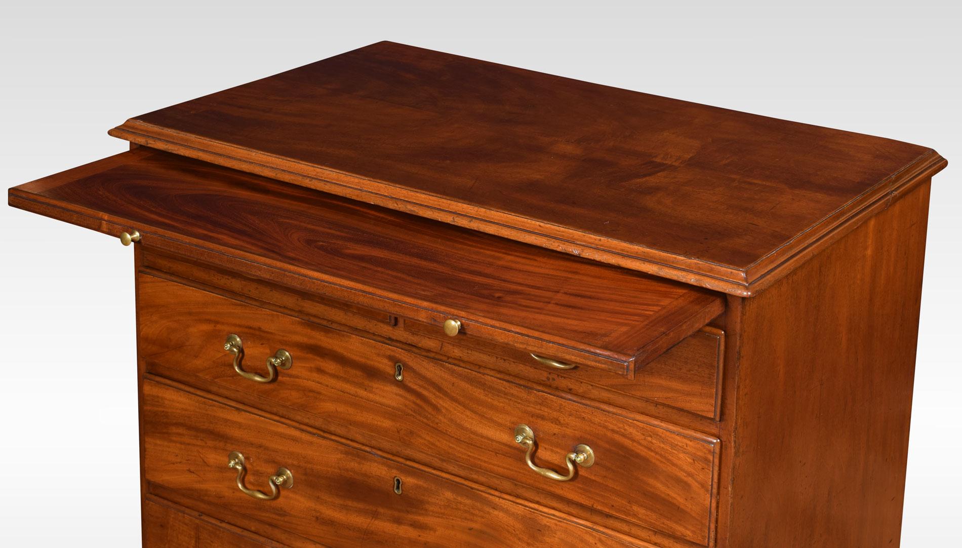 Georgian Mahogany Chest of Draws In Good Condition In Cheshire, GB