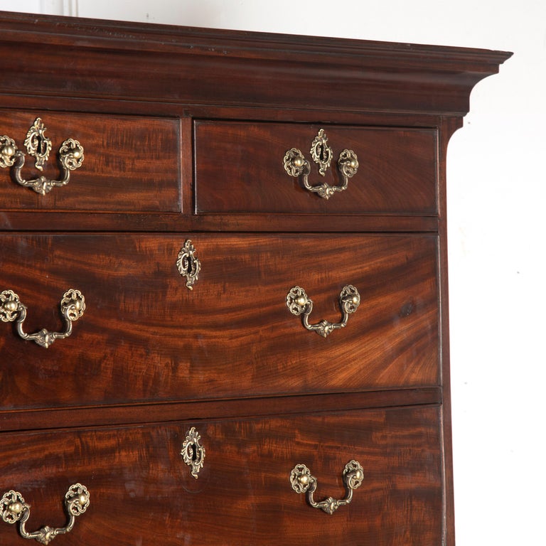 Mahogany Chest on Chest For Sale at 1stDibs