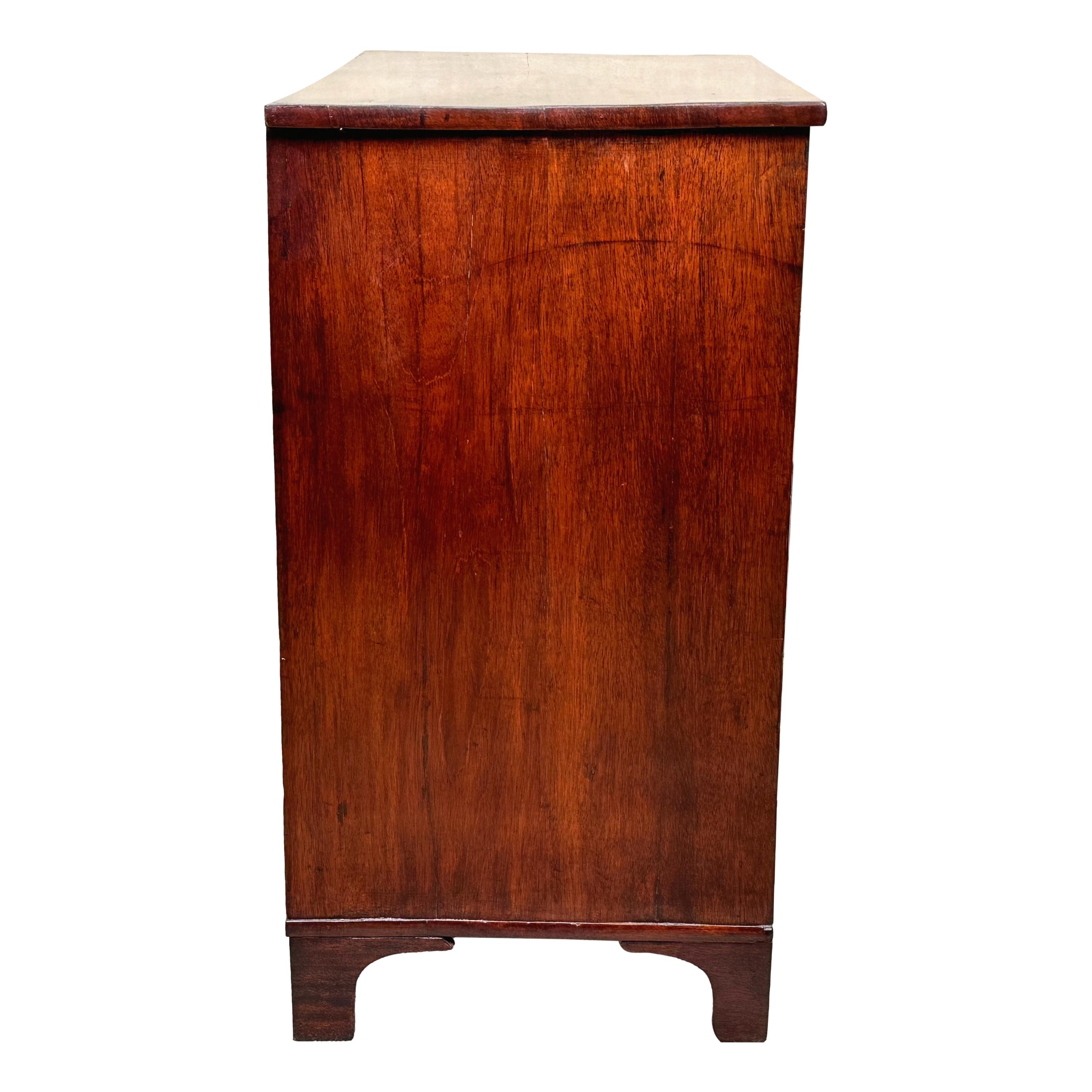 Georgian Mahogany Childs Chest Of Drawers For Sale 2