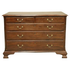 Georgian Mahogany Chippendale Type Chest of Drawer