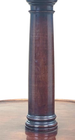 Georgian Mahogany Circular Dumbwaiter