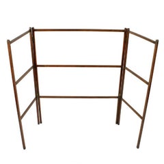 Georgian Mahogany Clothes or Towel Rail, 19th Century