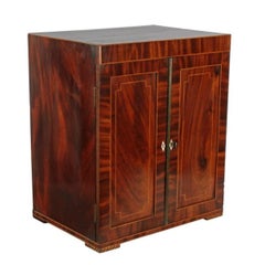 Georgian Mahogany Collector's Cabinet, 19th Century