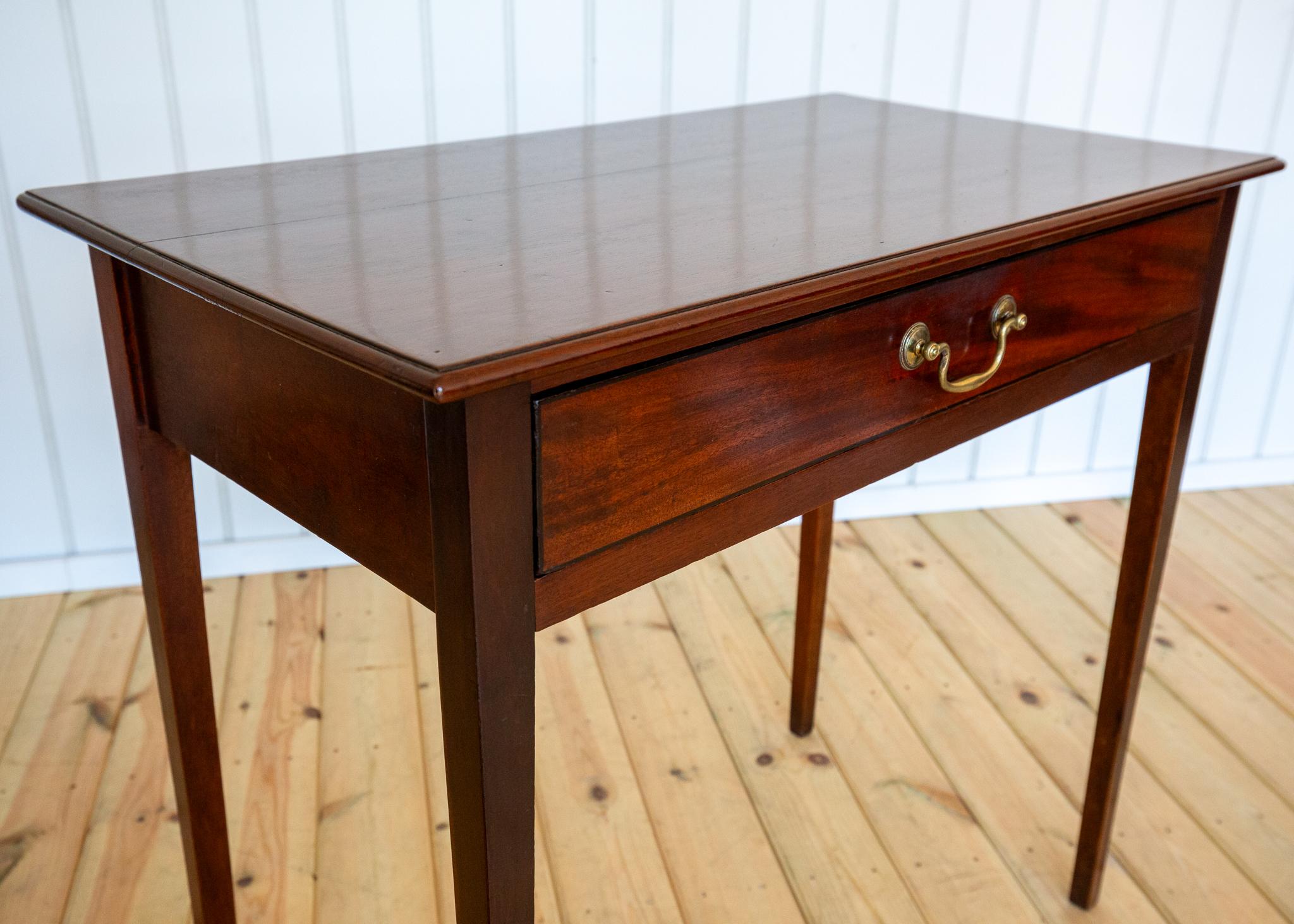 Table d'appoint à console en acajou Georgian Antique Country House Début du 19ème siècle en vente 7