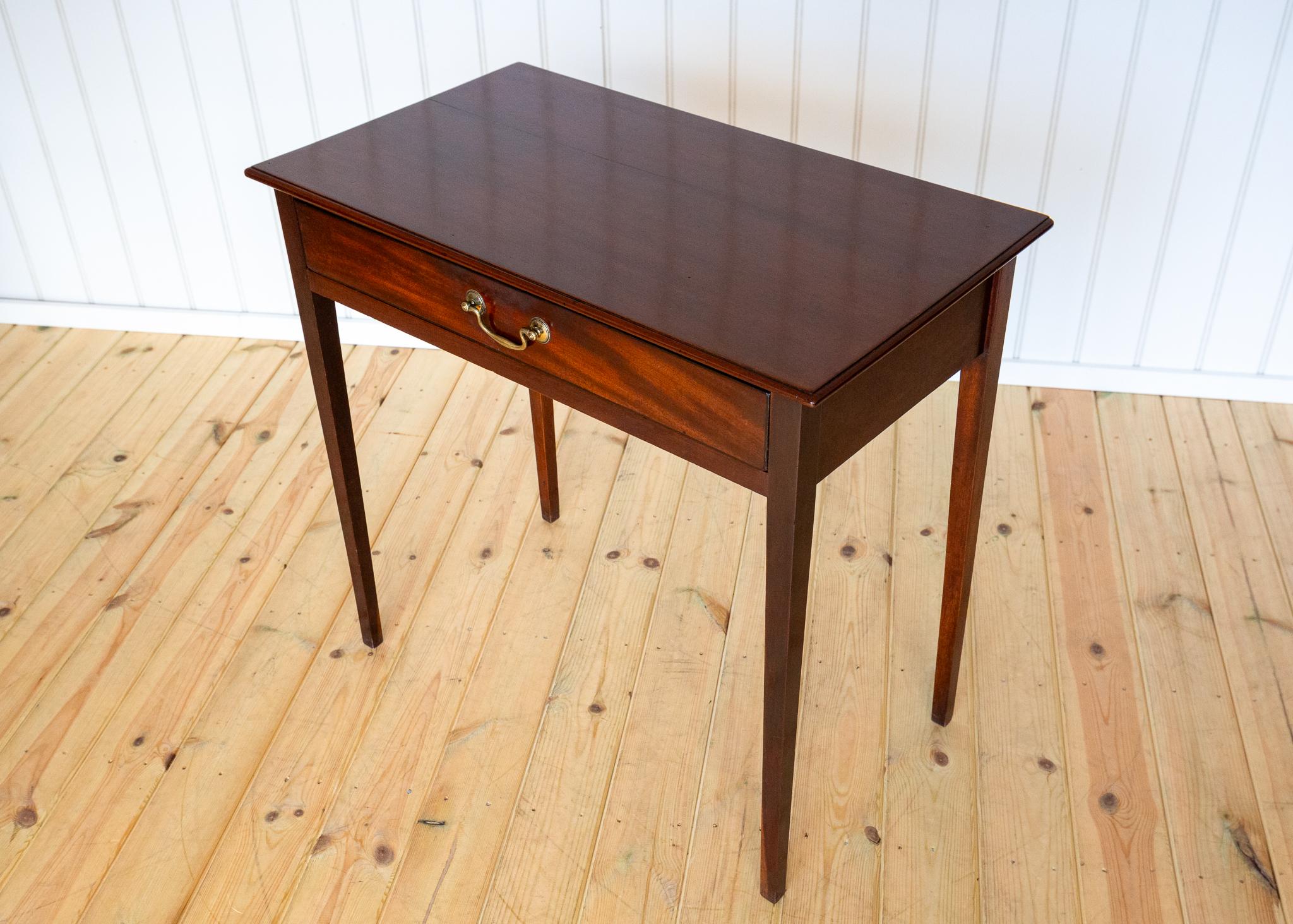 Table d'appoint à console en acajou Georgian Antique Country House Début du 19ème siècle en vente 10