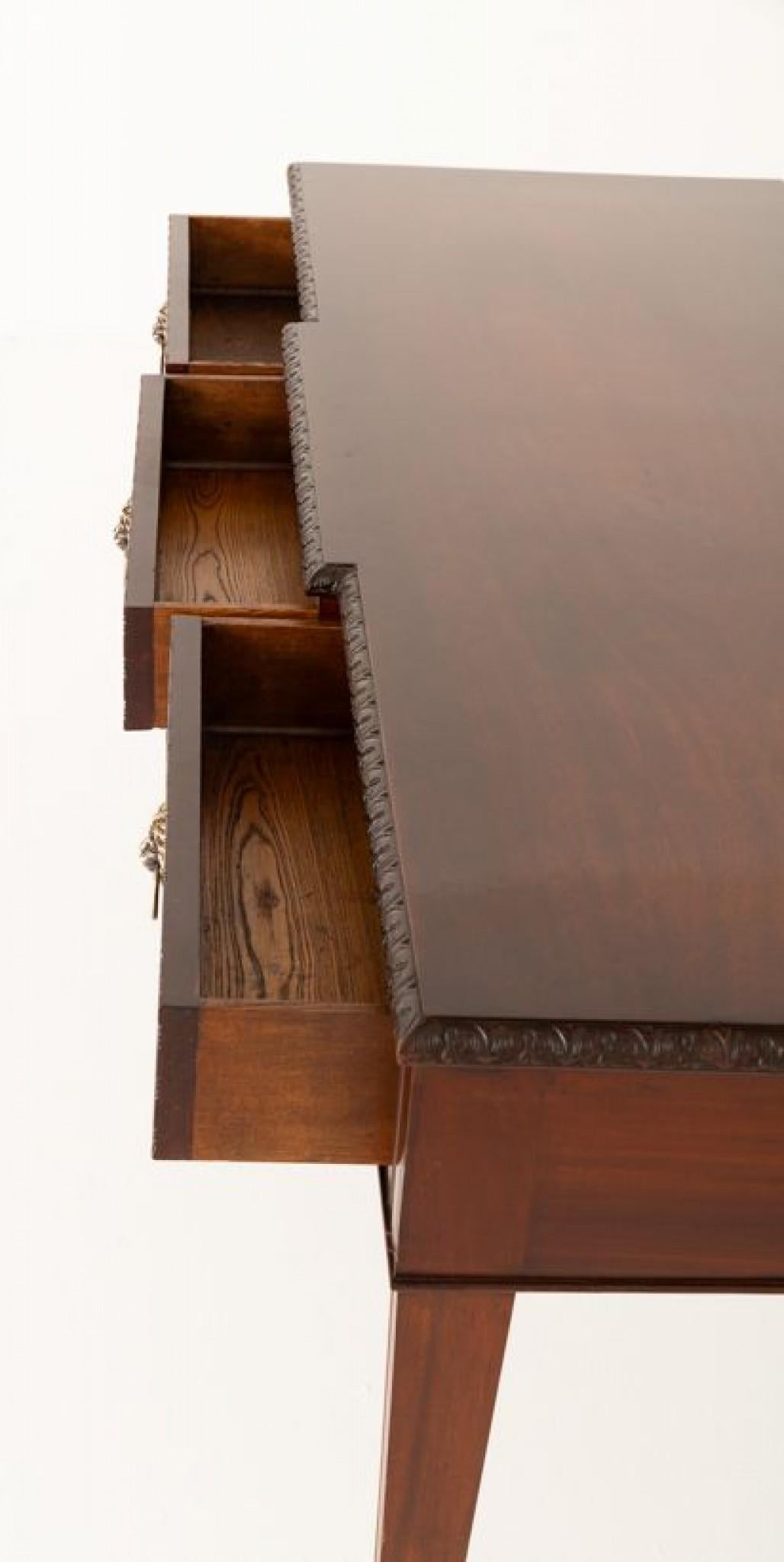 Georgian Mahogany Console Table Serving 1880 3