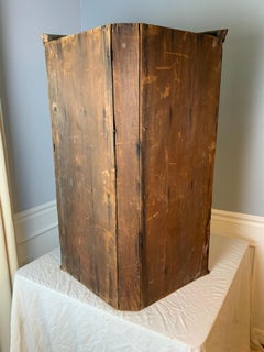 Georgian Mahogany Corner Cupboard