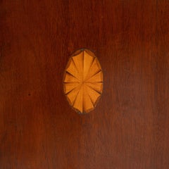 Georgian Mahogany Corner Vitrine