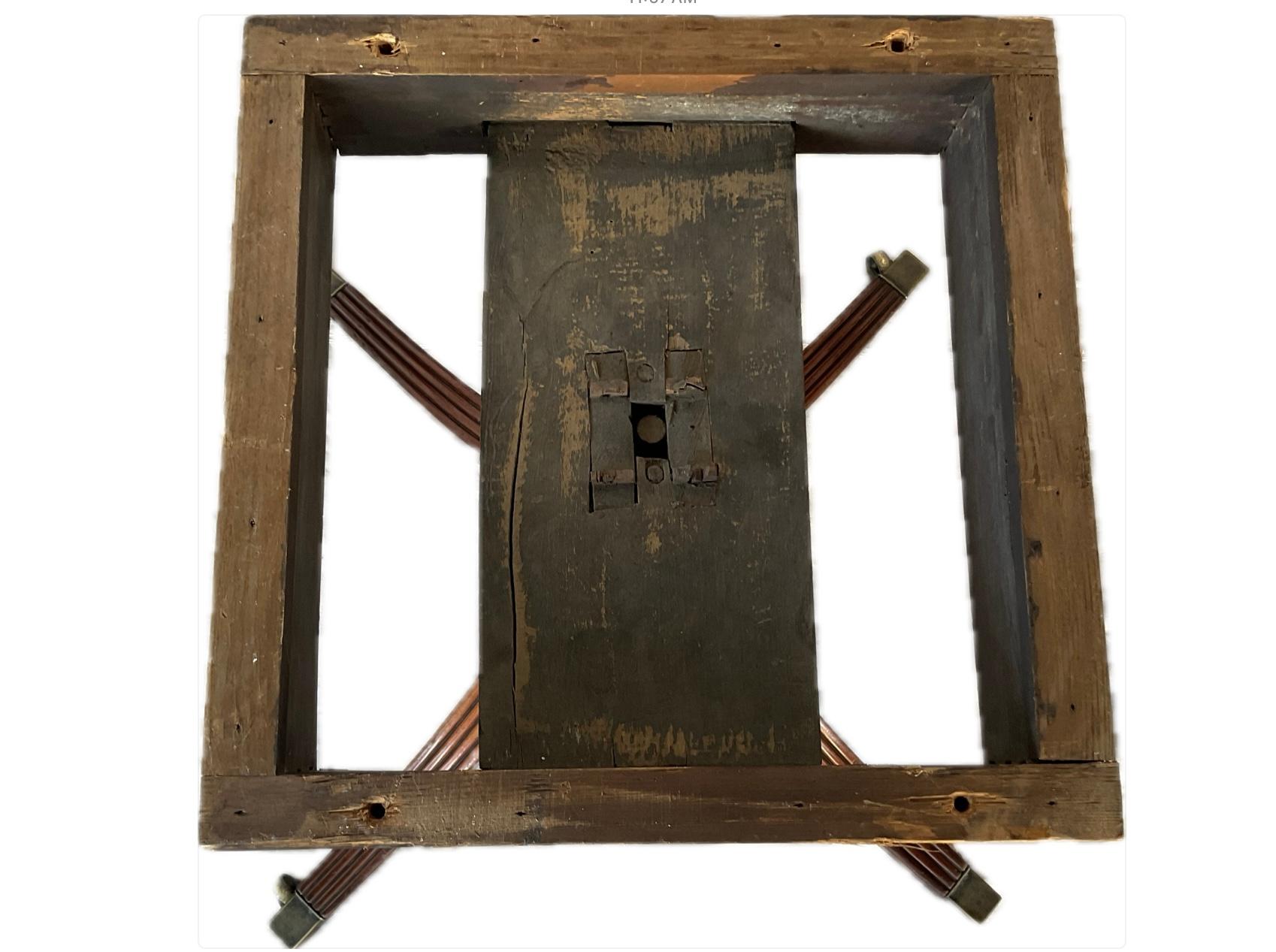 Table de salle à manger géorgienne en acajou 19ème siècle en vente 9