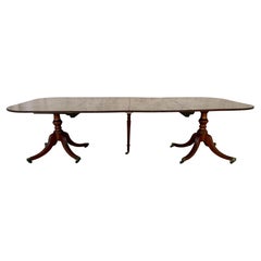 Georgian Mahogany Dining Table 19th Century