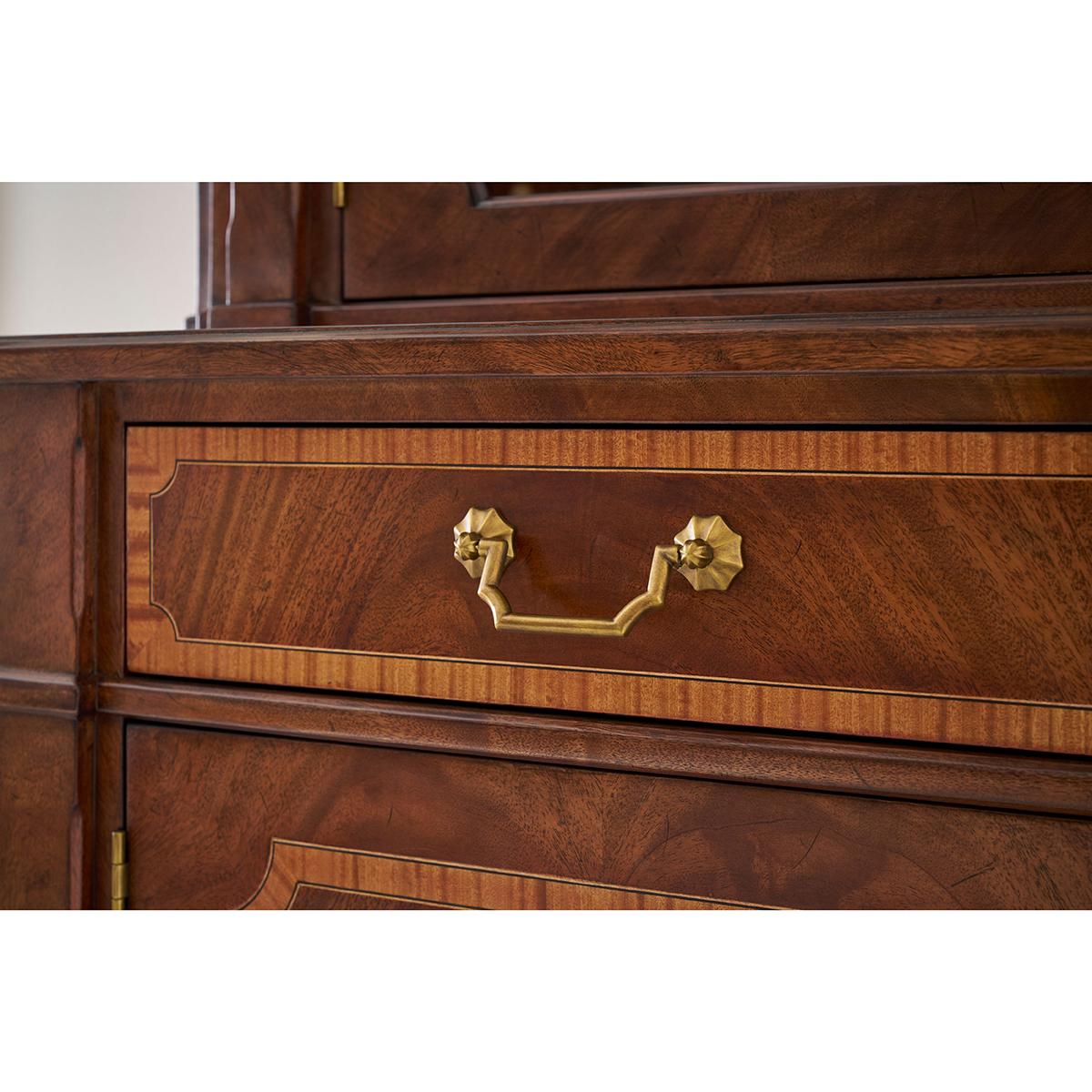 Georgian Display Cabinet For Sale 1