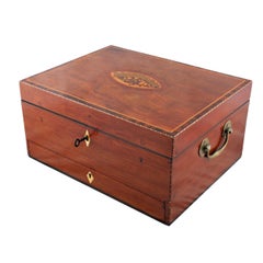 Georgian Mahogany Dressing Box