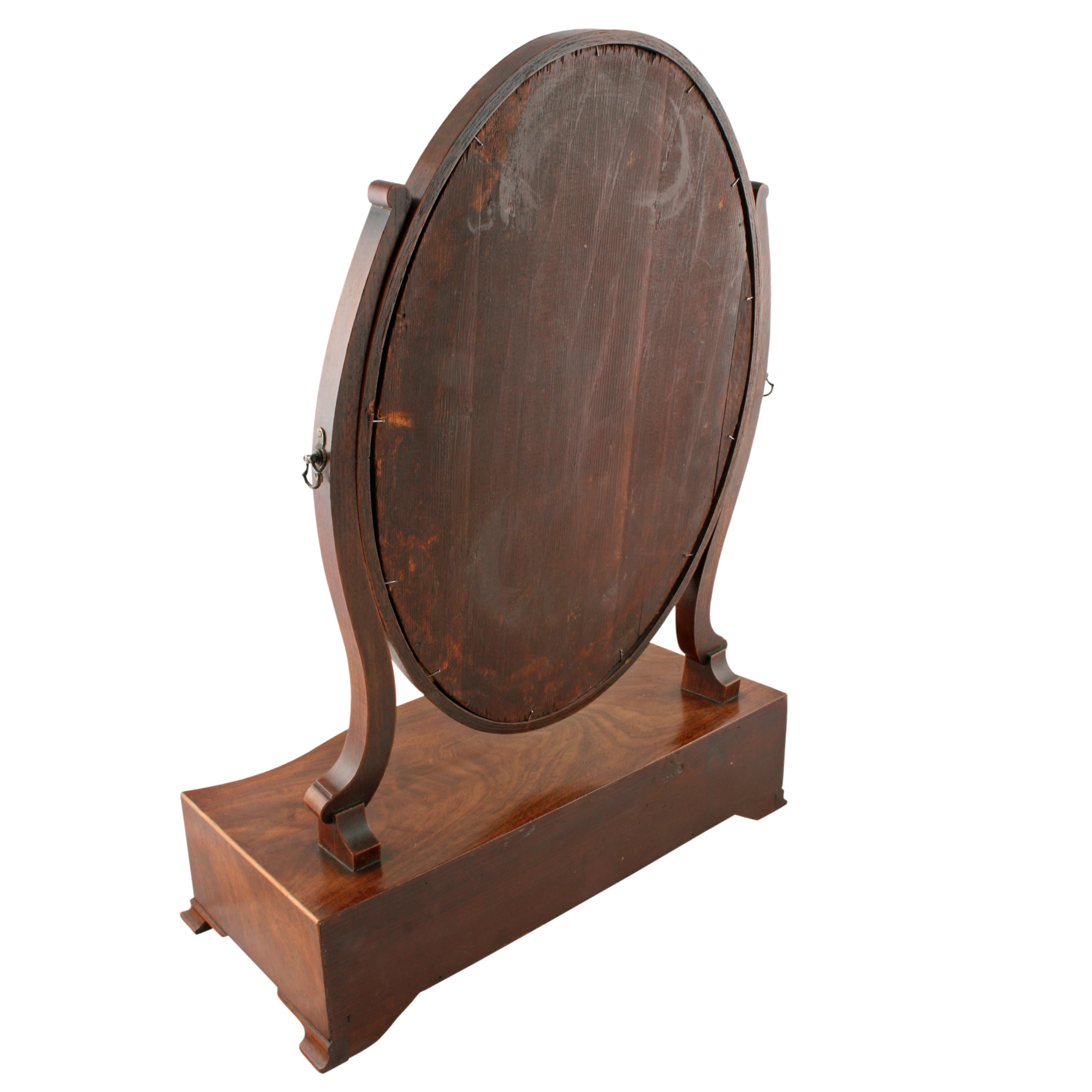 Georgian Mahogany Dressing Mirror 1