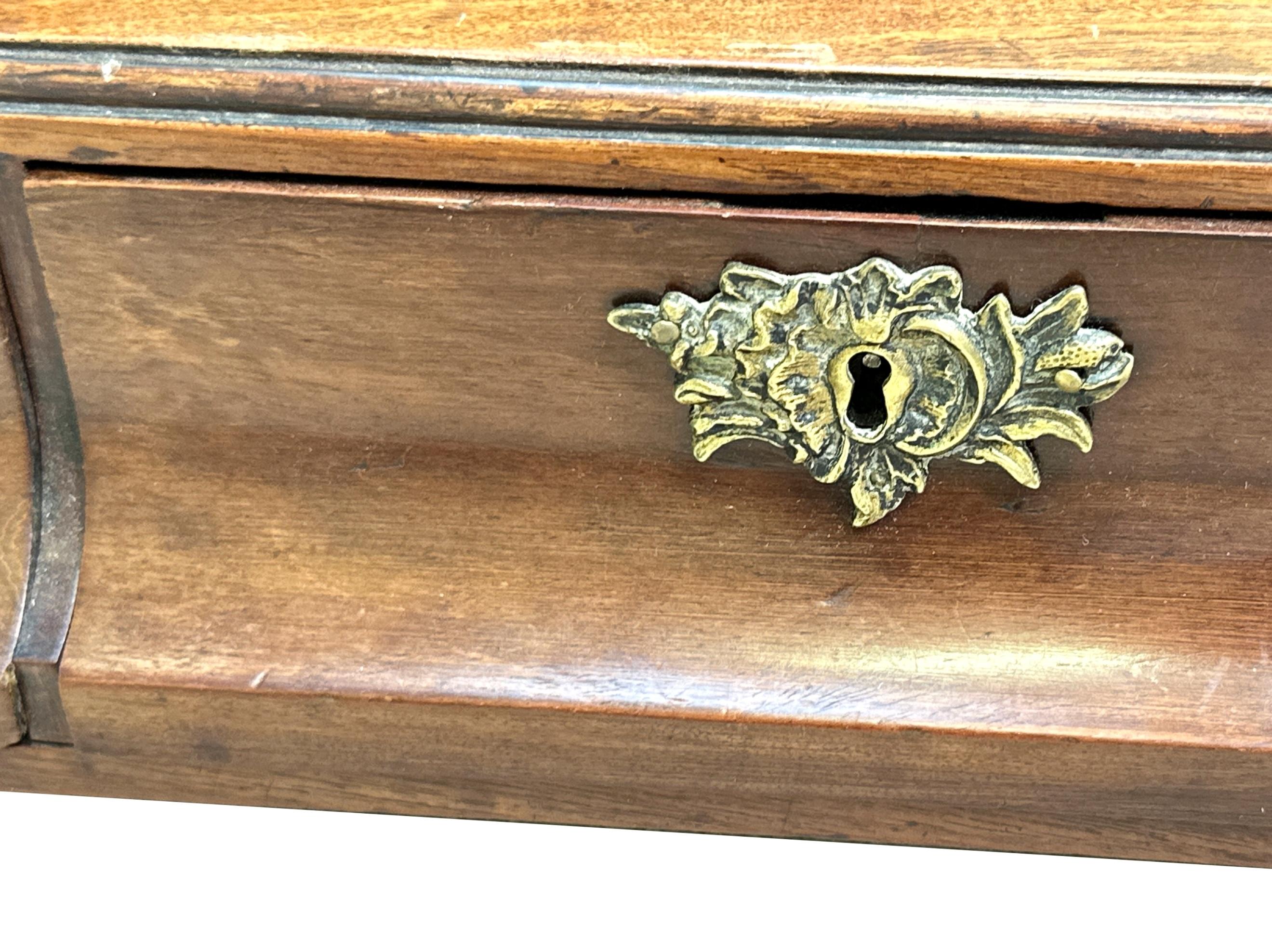George II Georgian Mahogany Dressing Table Mirror For Sale