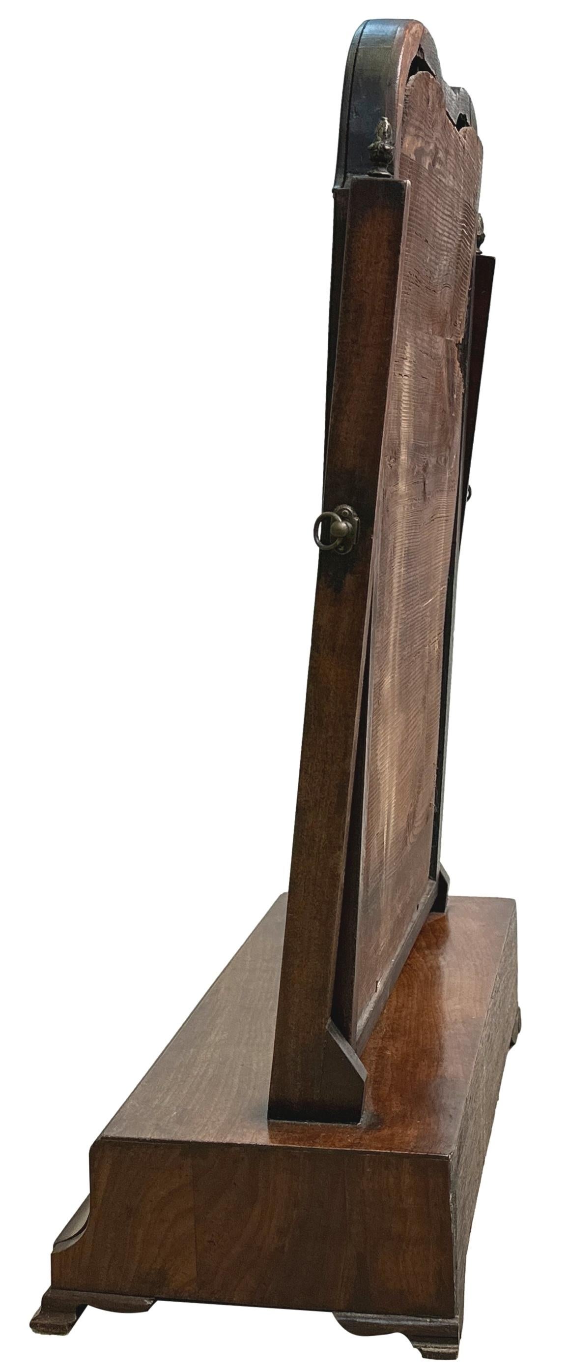Georgian Mahogany Dressing Table Mirror For Sale 1