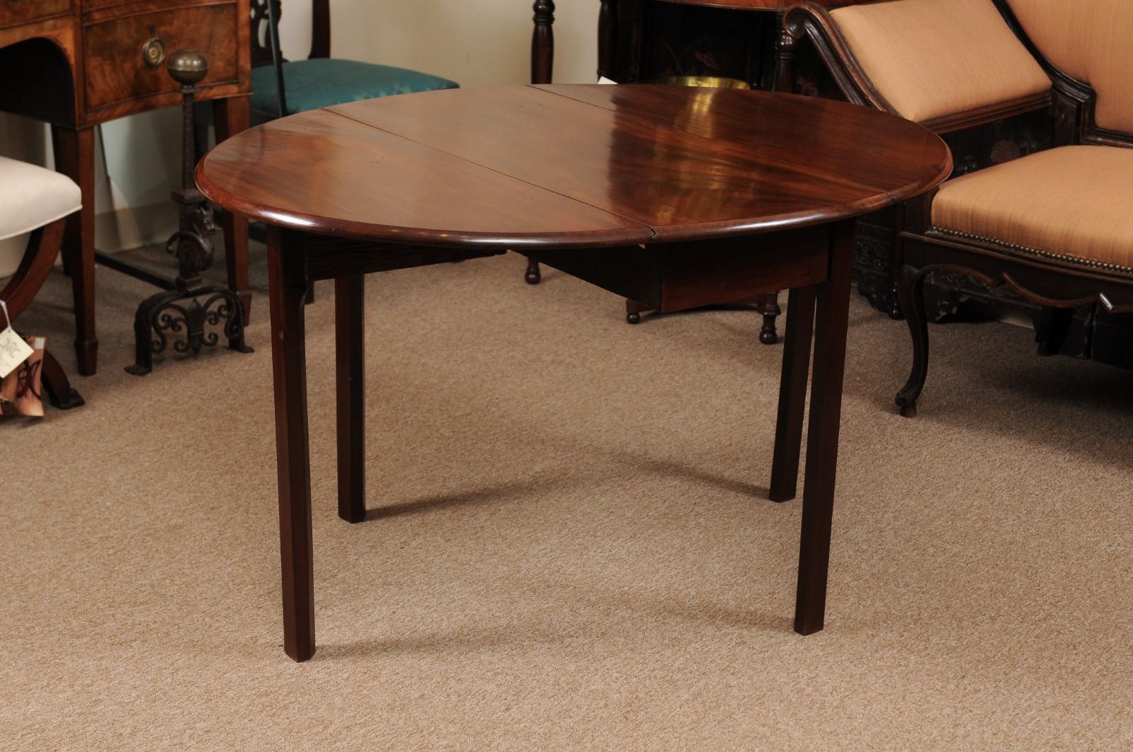 georgian drop leaf table