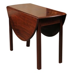 Georgian Mahogany Drop Leaf Table, England, circa 1840