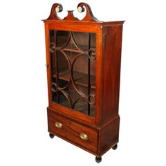 Georgian Mahogany Dwarf Cabinet