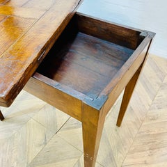 Georgian Mahogany Folding Tea Table, 18th Century