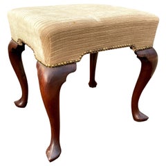 Antique Georgian Mahogany Foot Stool