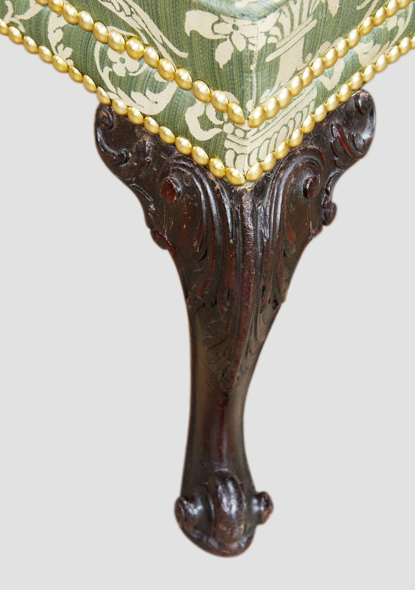 Fauteuil géorgien Gainsborough ouvert en acajou attr. John Cobb en vente 3