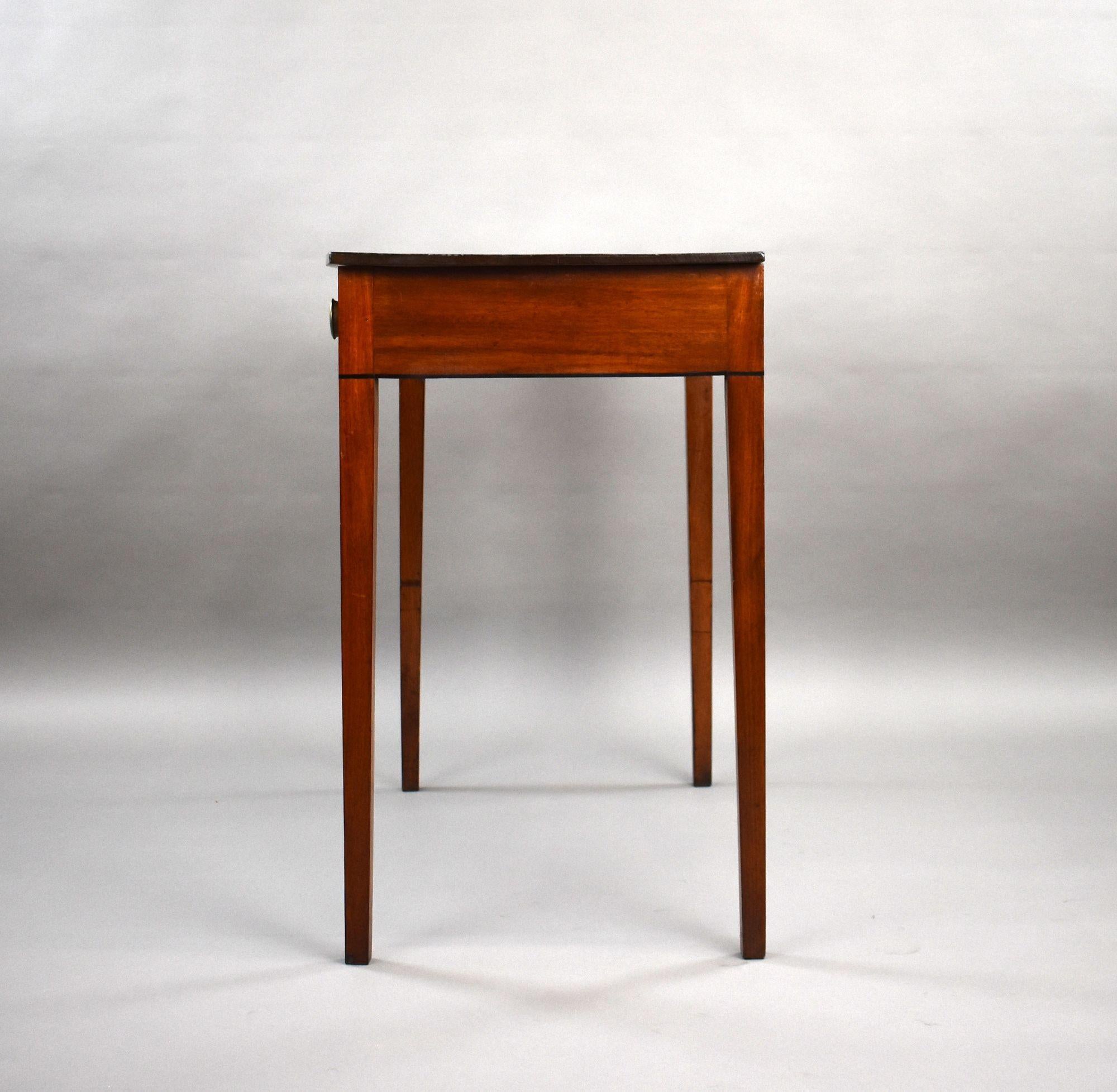 Georgian Mahogany Hall Table In Good Condition For Sale In Chelmsford, Essex