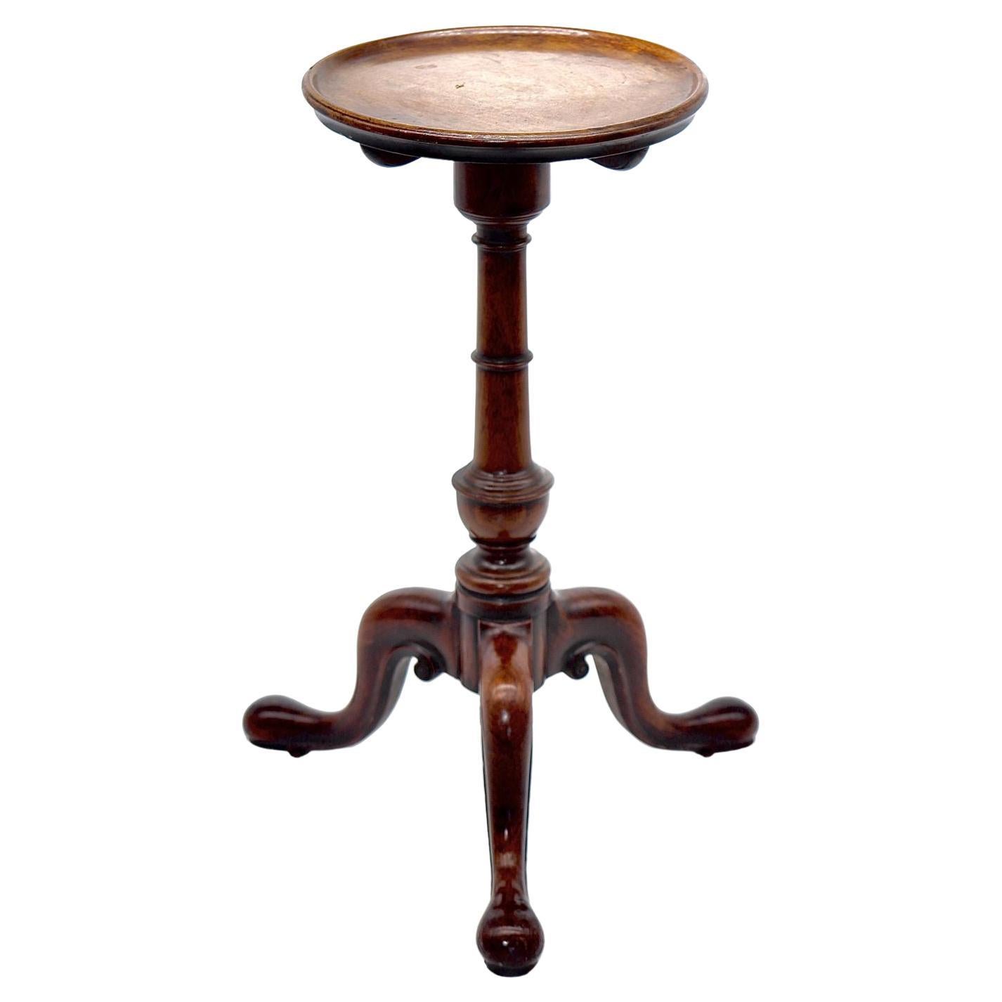 Irish Mahogany Kettle Stand, 18th Century For Sale