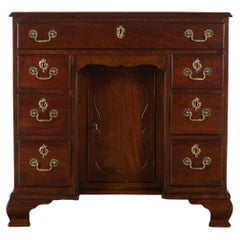 Georgian Mahogany Kneehole Desk