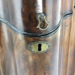 Georgian Mahogany Knife Box, Converted to Stationery Case, circa 1780