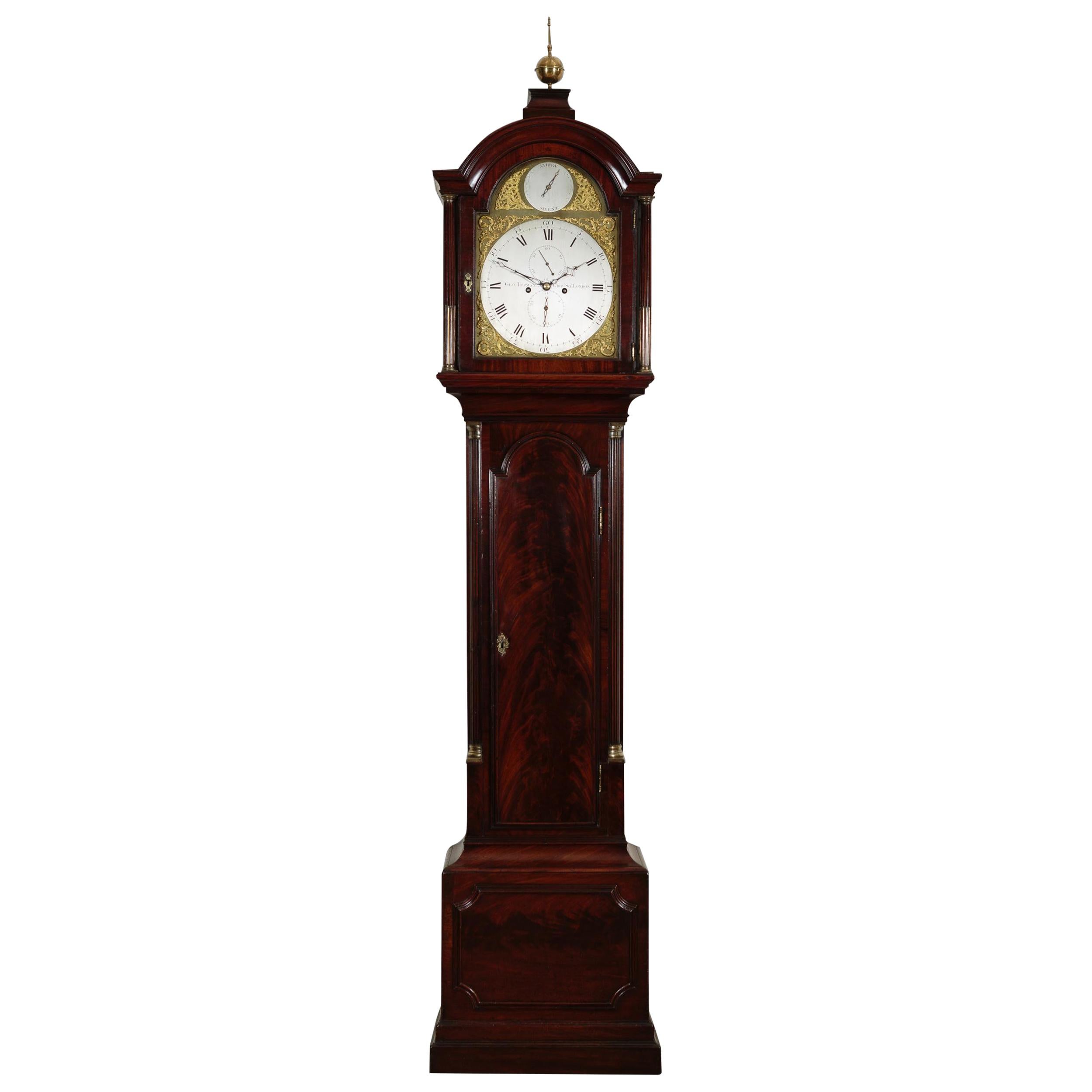 Georgian Mahogany Longcase Clock by George Tupman, London