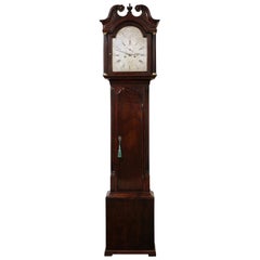 Used Georgian Mahogany Longcase Clock by Thomas Morgan, Edinburgh