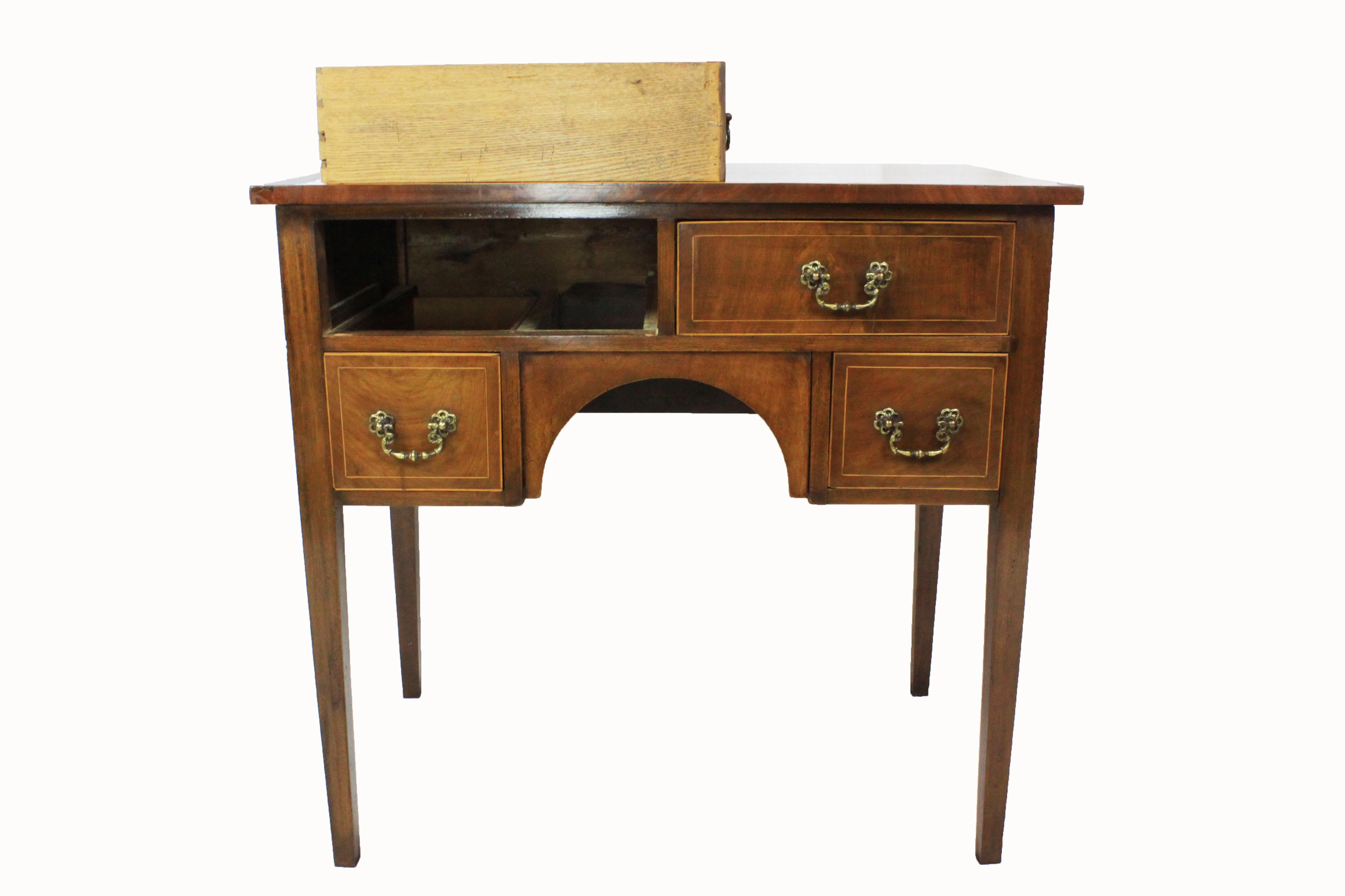 19th Century Georgian Mahogany Lowboy