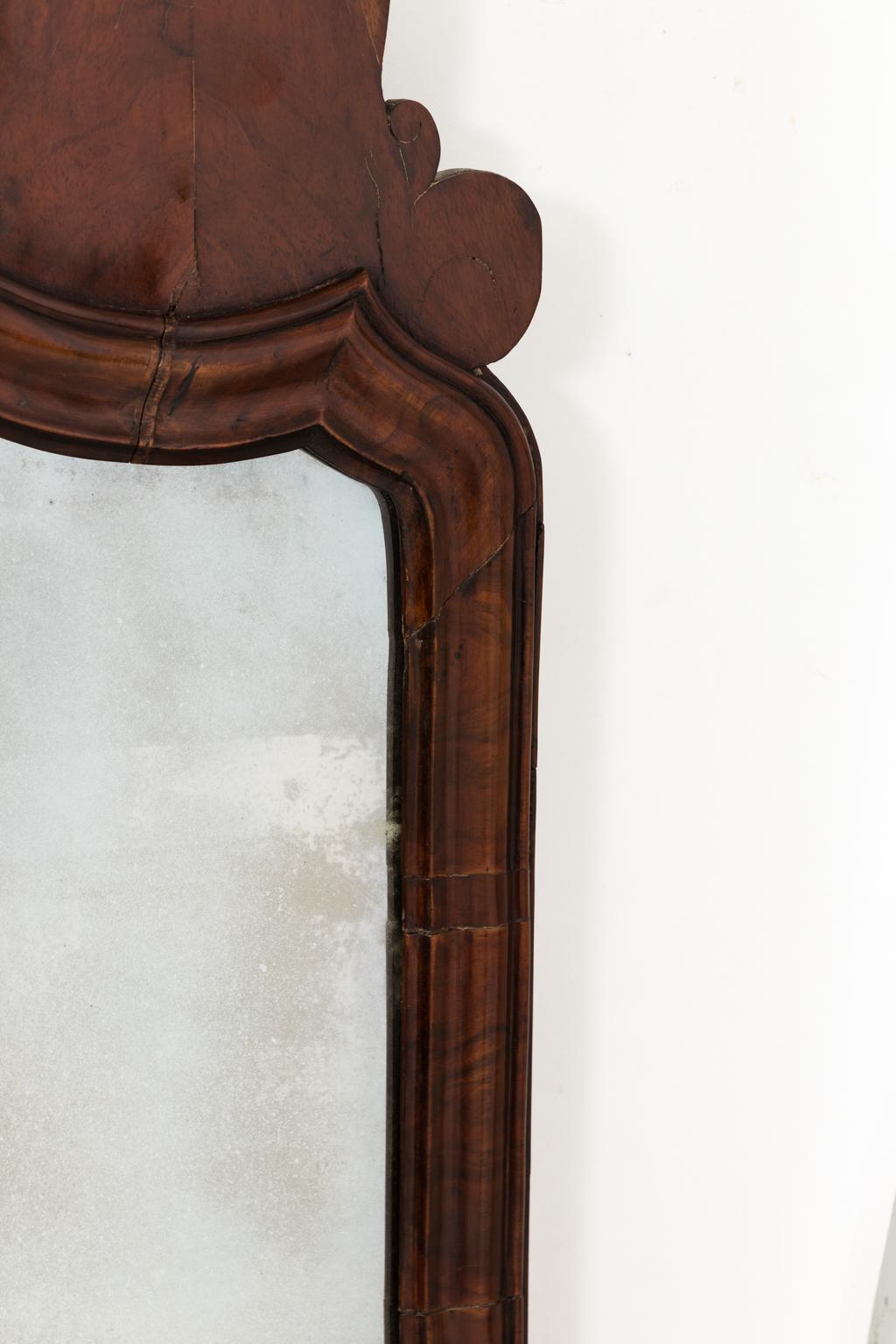 Georgian Mahogany Mirror, circa Late 18th Century For Sale 2