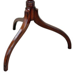 Georgian Mahogany Octagonal Wine Table